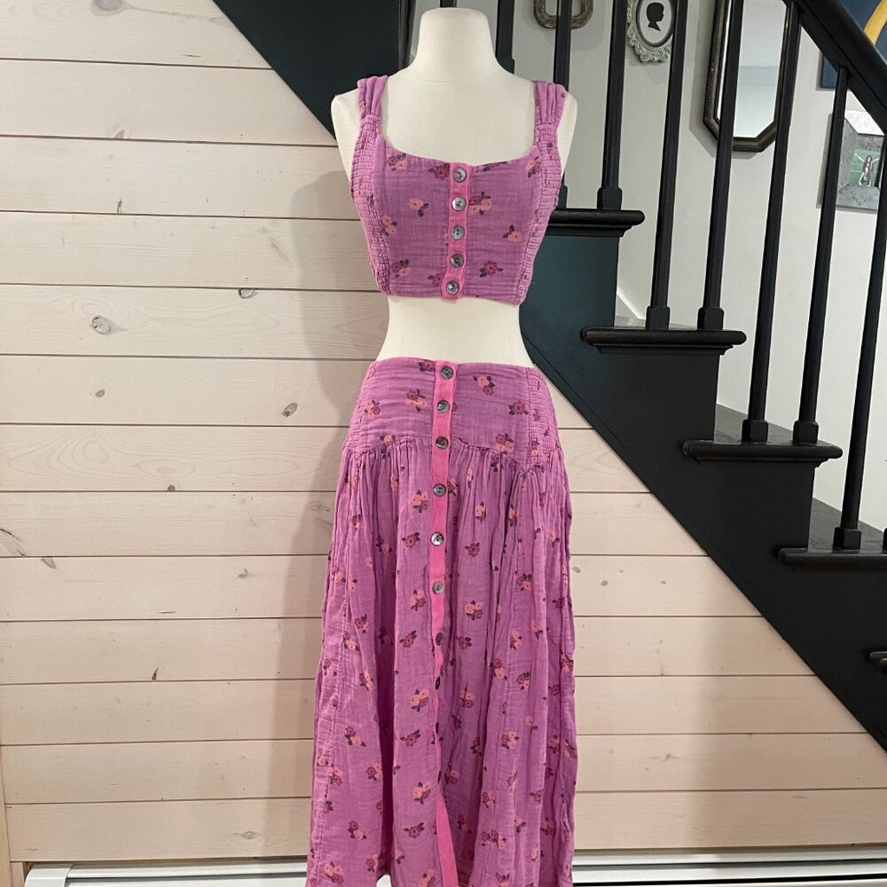010 Free People Iris Corset Set NWOT Sizes XS & Small Available - Picture 9 of 10